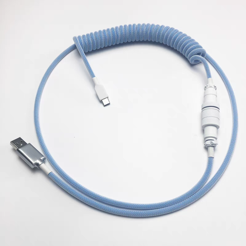 Premium Coiled Aviator Cable